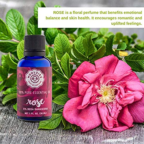 Woolzies Rose Oil bath aroma enriches bath-time relaxation.