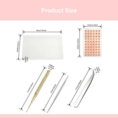 WOOPSOO ear points chart guide helps beginners locate acupuncture points