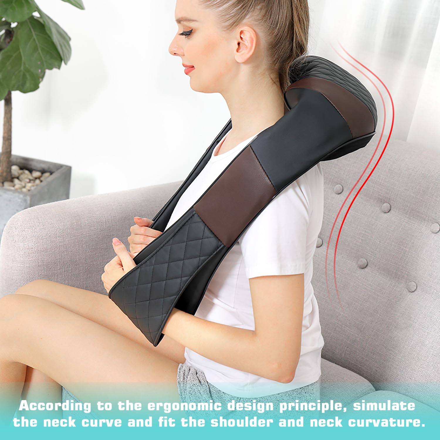 WOQQW premium PU leather cover resists stains and cleans easily