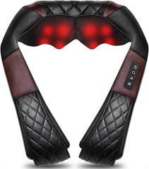 WOQQW Shiatsu neck and back massager targets sore muscles for daily relief