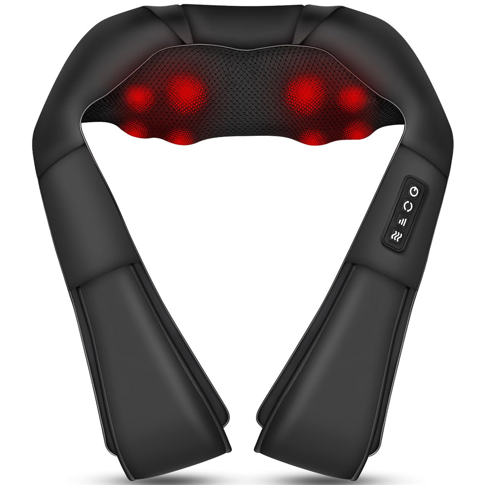 WOQQW Shiatsu neck and back massager with heat for soothing relief
