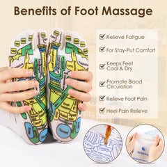 Worive reflexology socks women-size designed for comfortable wear