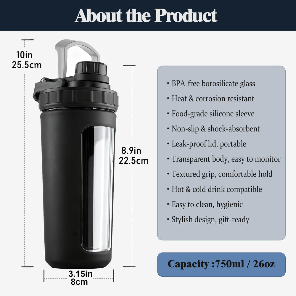 WORKOUT BW BYLWORKOUT leak-proof cap enables confident carry in gym bags and cars.