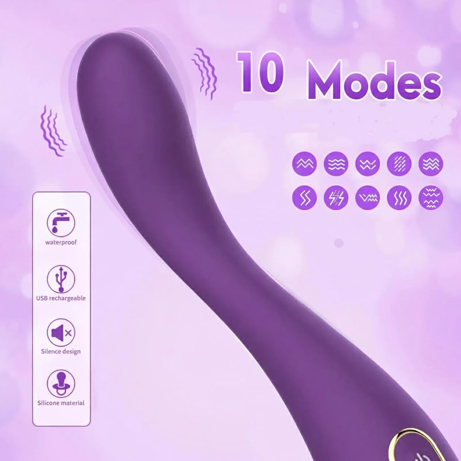Workout Massager waterproof body enabling easy cleaning and versatile usage.