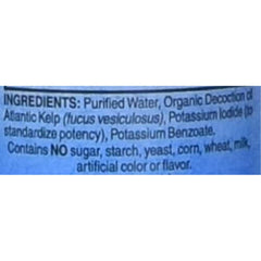 World Organic Kelp Liquid in a kitchen setting for daily routine use.
