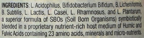 Worldwide Nutrition Body Biotics packaging on display emphasizes long shelf life.