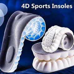 Worzwin 4D Cloud Insole honeycomb perforations promote airflow and odor reduction