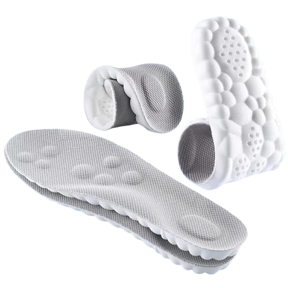 Worzwin 4D Cloud Insole top view showing soft memory foam for all-day comfort