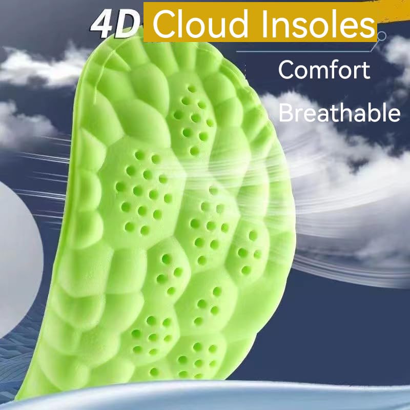 Worzwin memory foam 4D structure offering soft support for daily steps