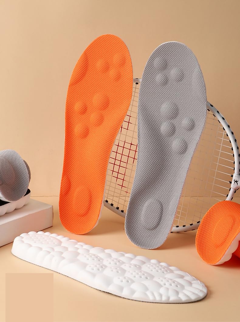 Worzwin unisex insoles fit any shoes, boots, or slippers.