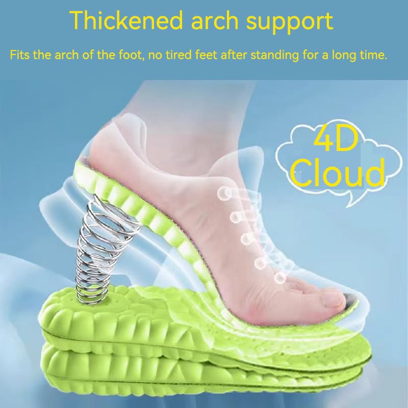 Worzwin insoles fit all shoe types for versatile wear