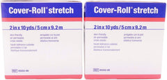Wound Care Cover-Roll Stretch 2in x 10yds, flexible bandage for secure compression.