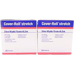 Wound Care Cover-Roll Stretch hypoallergenic pack of 2 for safe dressing changes.