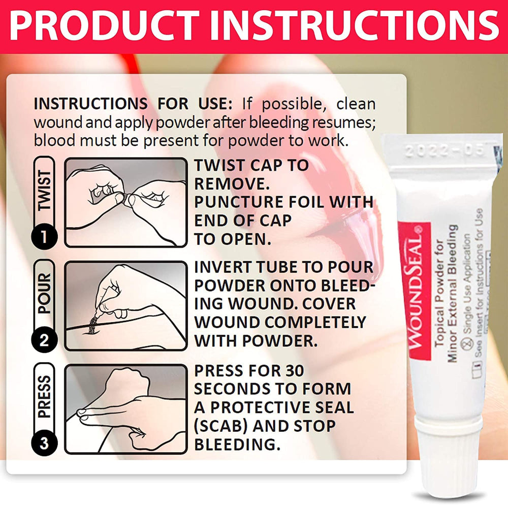 WoundSeal is safe for all ages and pets during everyday injuries.