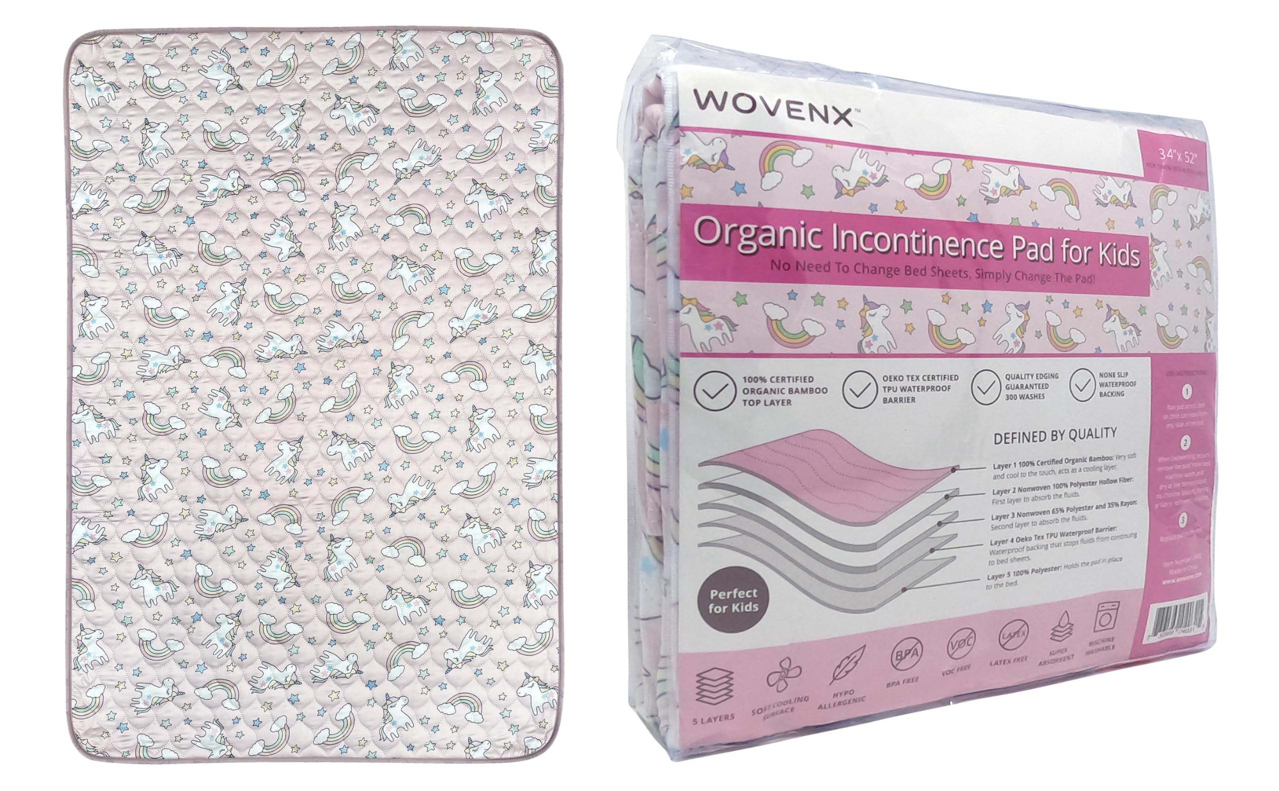 WOVENX machine-washable care makes cleaning simple.