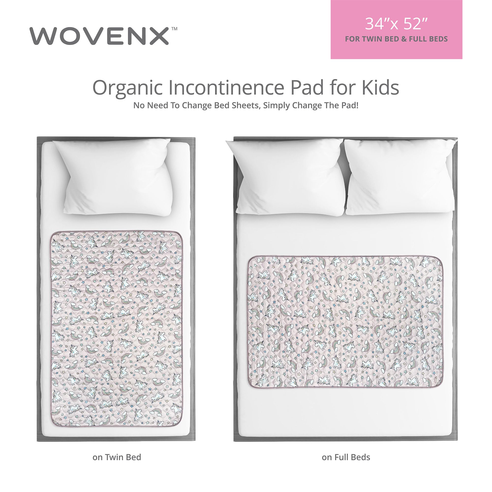 WOVENX VOC-free TPU waterproof barrier prevents leaks.