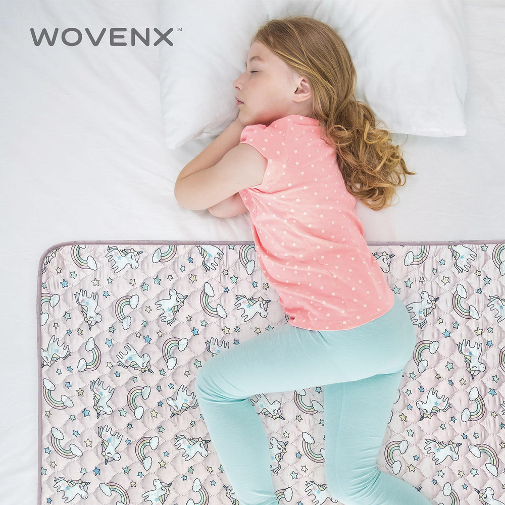 WOVENX twin to full bed fit demonstrates versatile sizing.