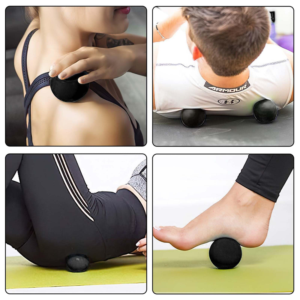 Bola WOVTE para espalda baja: mayor elasticidad y confort.