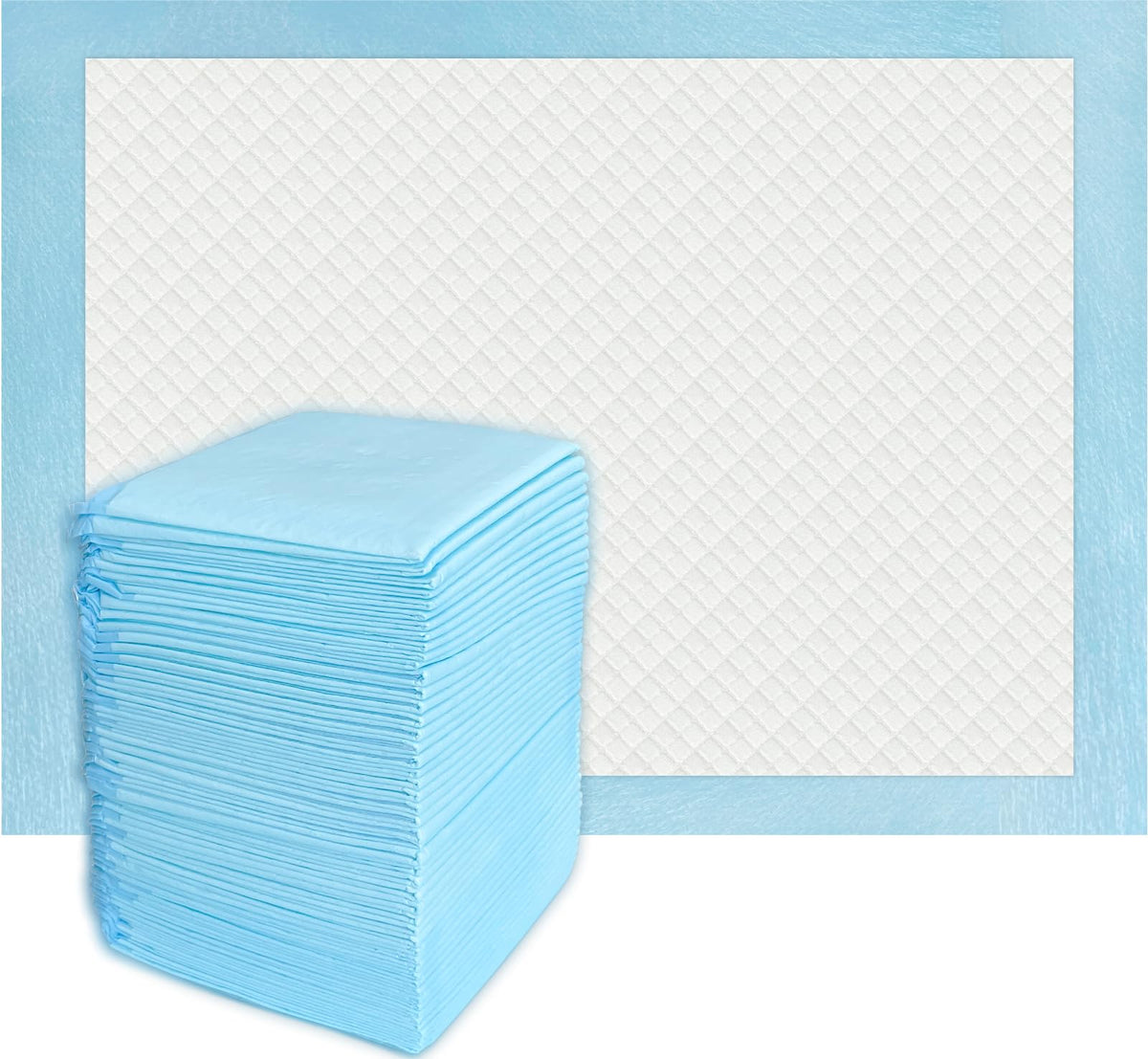 Wowflash disposable changing pad for baby with a soft top surface, ideal for gentle diaper changes