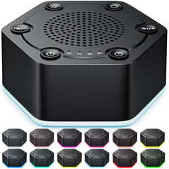 WowSleep sound machine with 30 non looping sounds for restful ambience