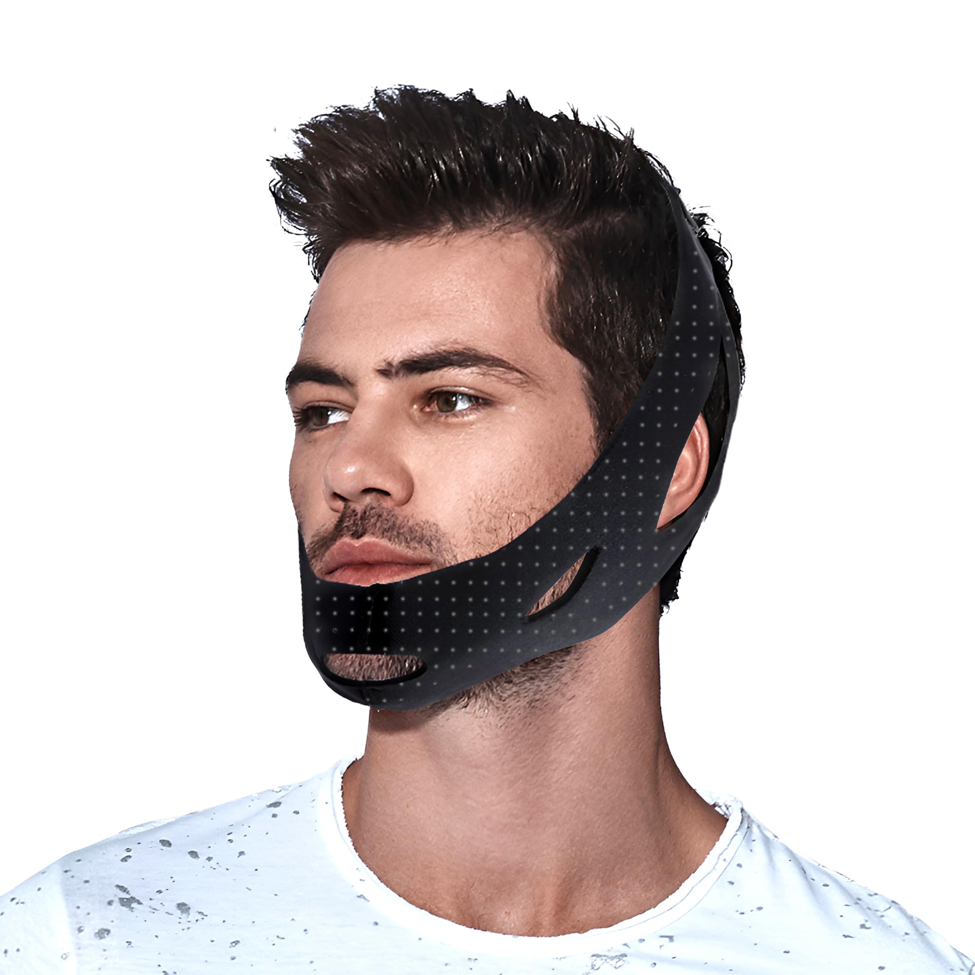 WtyJuvenic CPAP chin strap with adjustable Velcro for a secure fit