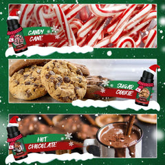 WUSEONY Candy Cane fragrance oil offers minty freshness with vanilla accents.