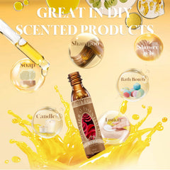 Wusiyork Rose oil blended into perfume formulas for personal fragrances.