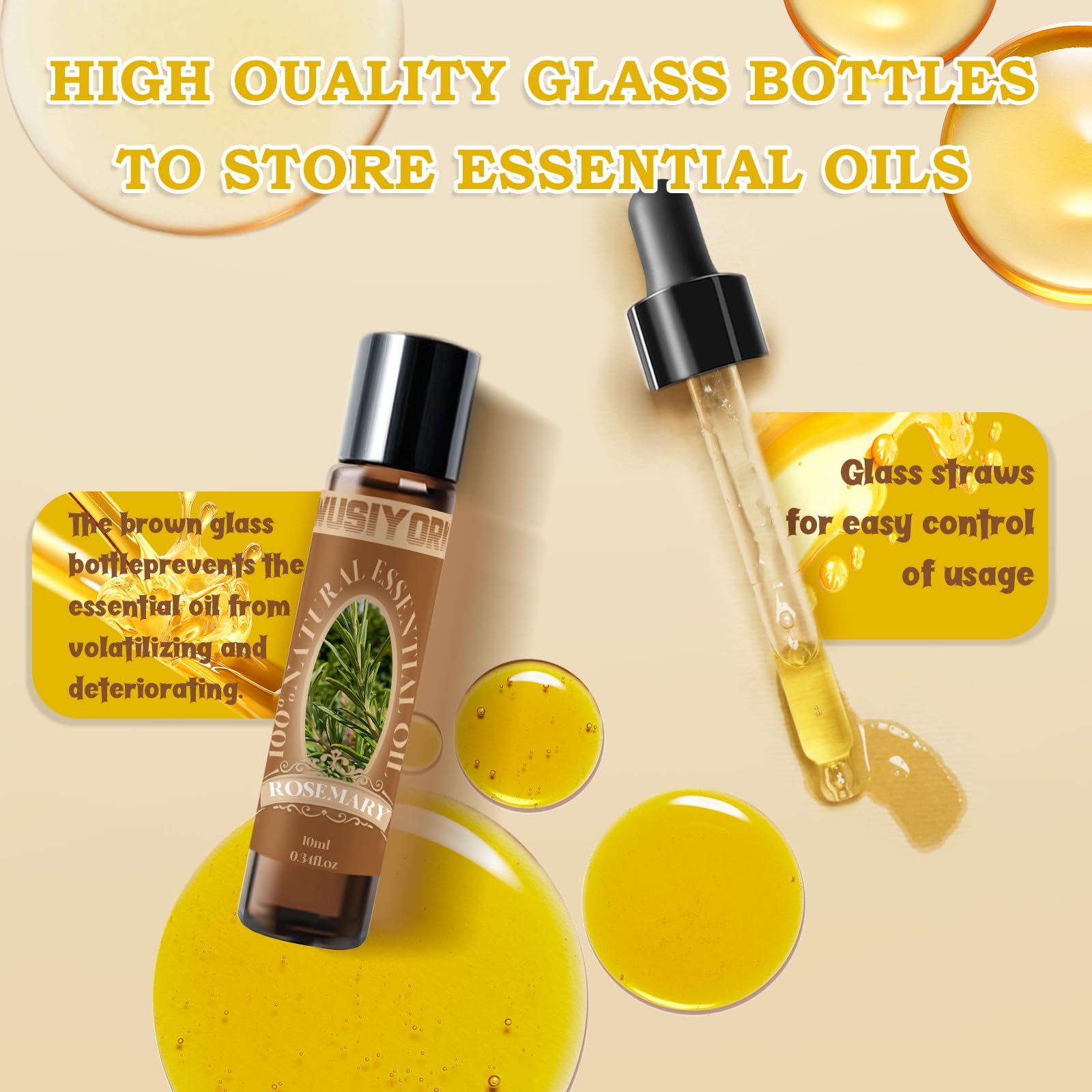 Wusiyork rosemary essential oil used in DIY perfume and skincare formulations