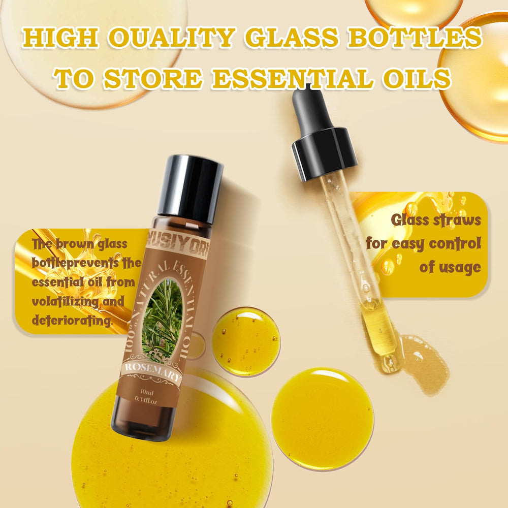 Wusiyork rosemary essential oil used in DIY perfume and skincare formulations