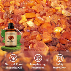 Wuvezrub amber oil for DIY candles delivering long lasting fragrance.