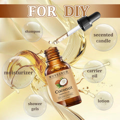 Wuvezrub coconut oil diffuser scene delivering a soothing, natural aroma