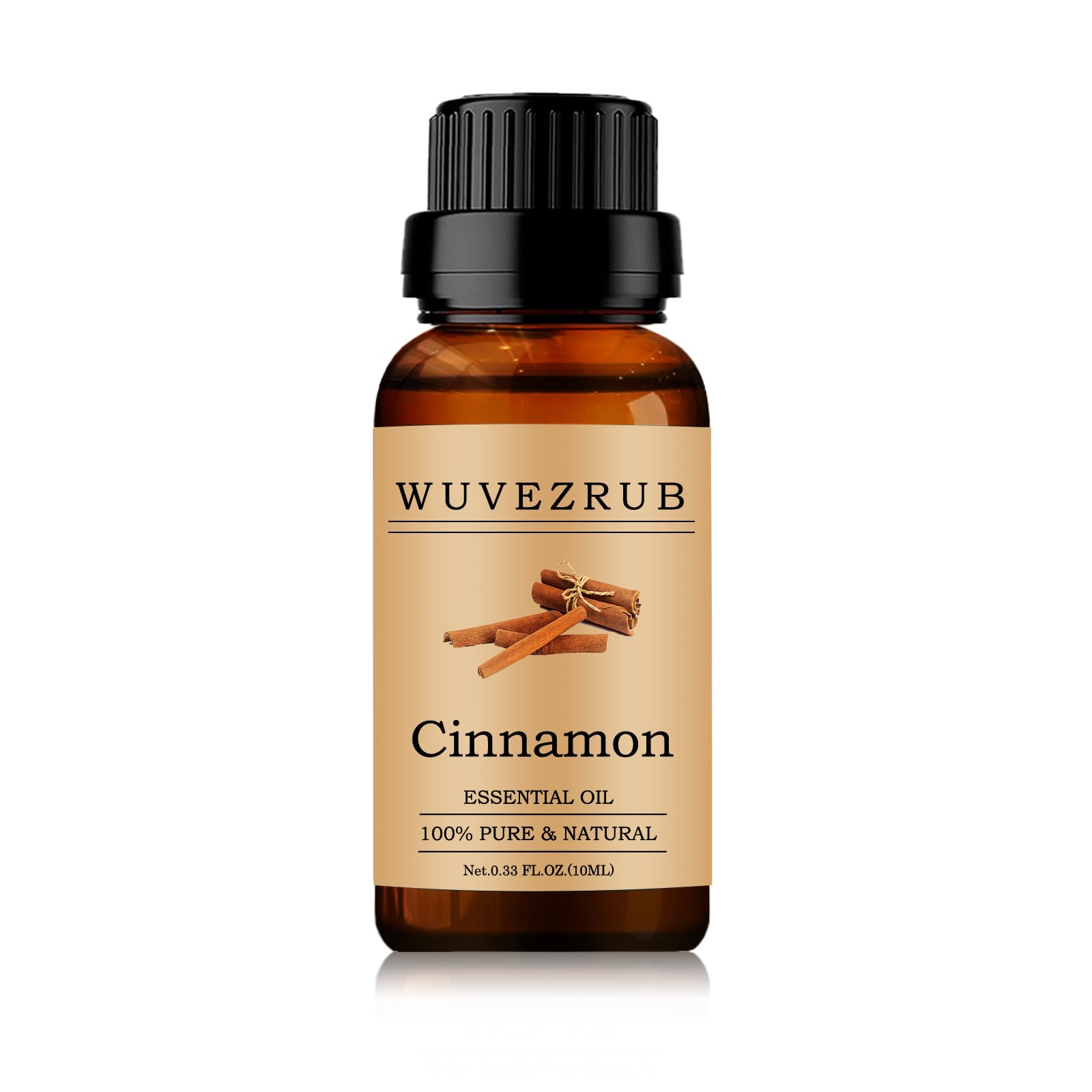 Wuvezrub cinnamon oil bottle for diffuser aroma and DIY fragrance.