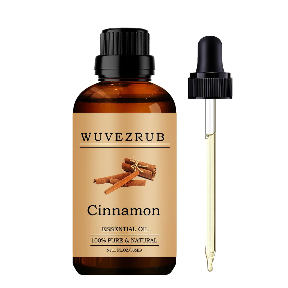 Wuvezrub cinnamon essential oil bottle for aromatherapy and diffusion