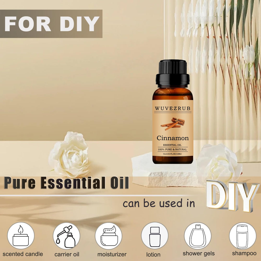 Wuvezrub cinnamon oil for DIY candles soaps and lotions.