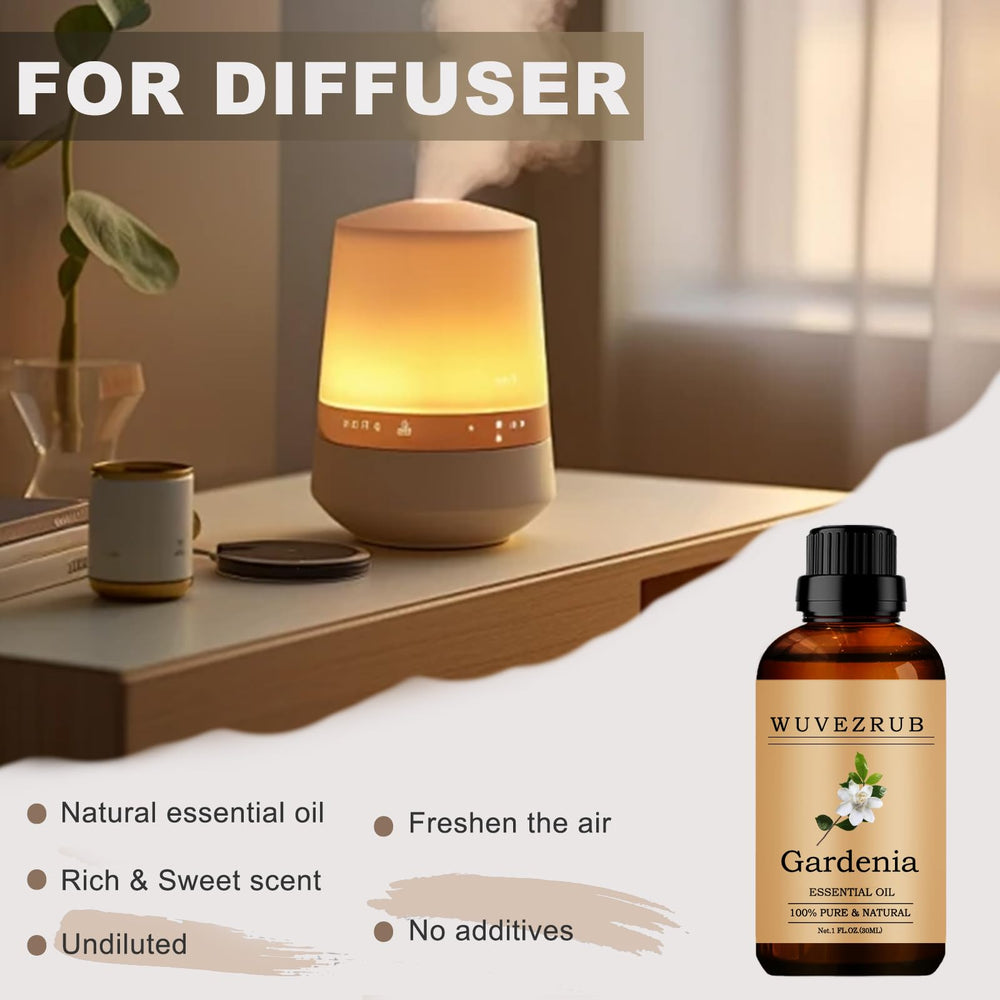 Wuvezrub Gardenia 30ml bottle ready for gifting or daily use