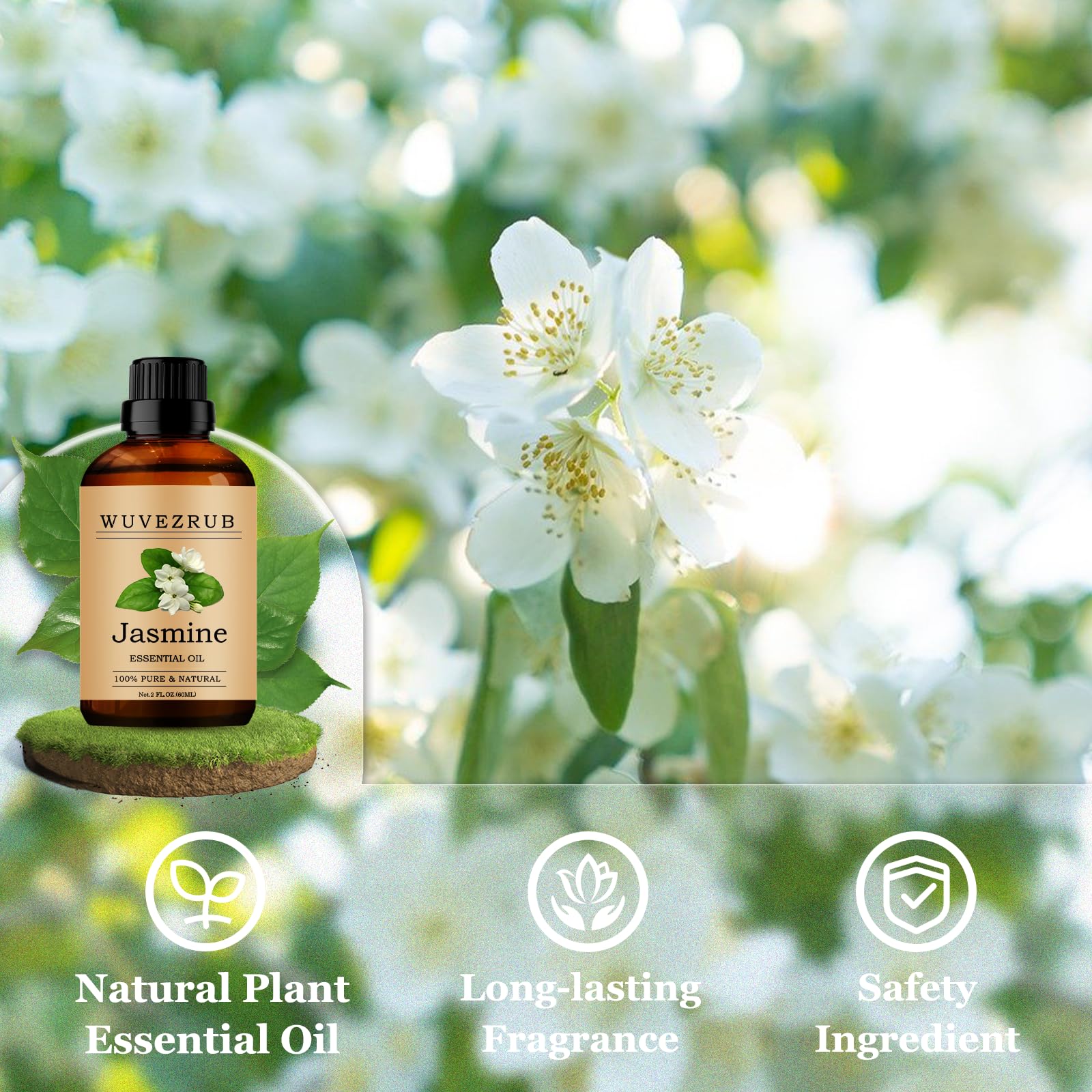 Wuvezrub Jasmine oil used in homemade candle fragrance