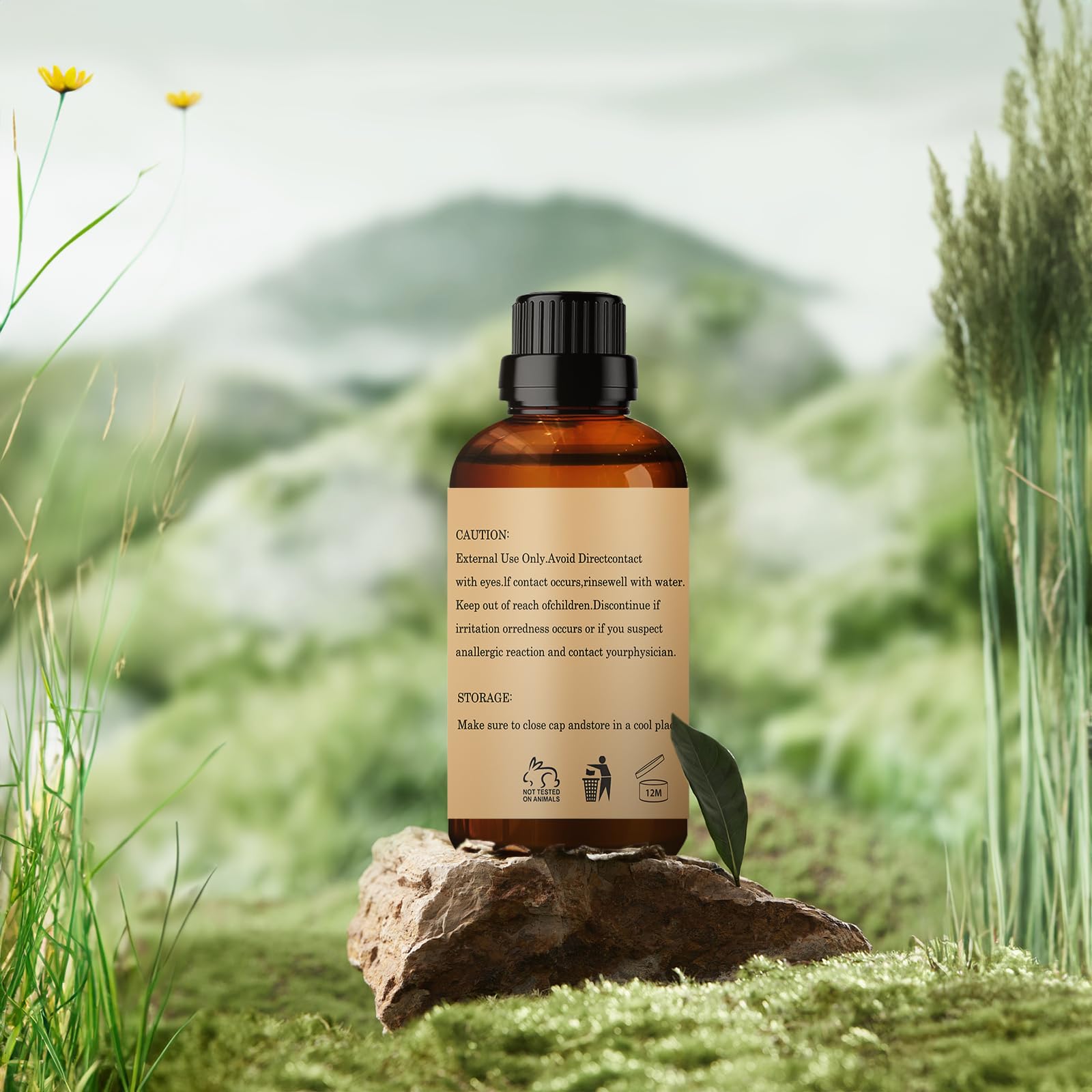 Wuvezrub Jasmine oil packaging highlighting additive-free quality