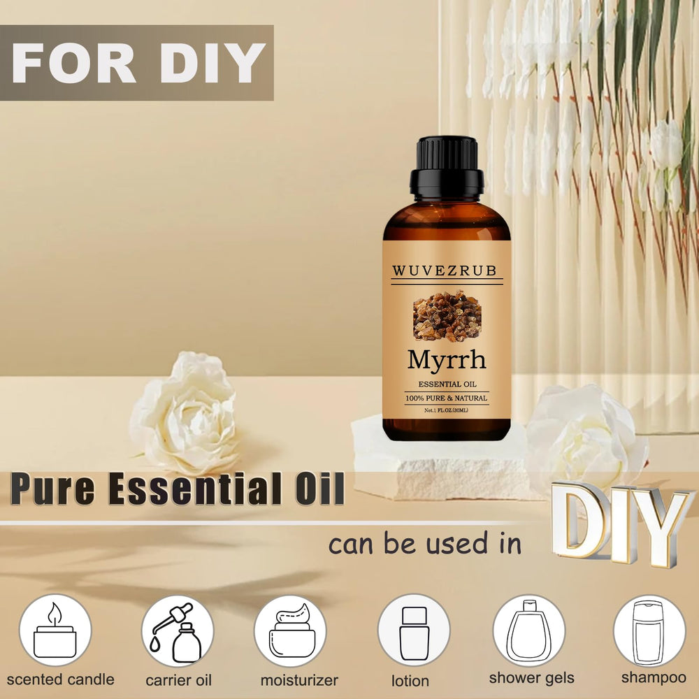 Wuvezrub Myrrh oil for DIY candles and soaps fragrance.