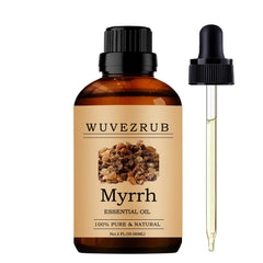 Wuvezrub Myrrh essential oil 60ml bottle for diffuser use and DIY blends.