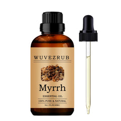Wuvezrub Myrrh oil bottle 1oz for diffuser aroma and ambiance.