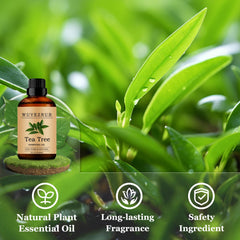 Wuvezrub Tea Tree Oil used in candles and soaps for subtle fragrance