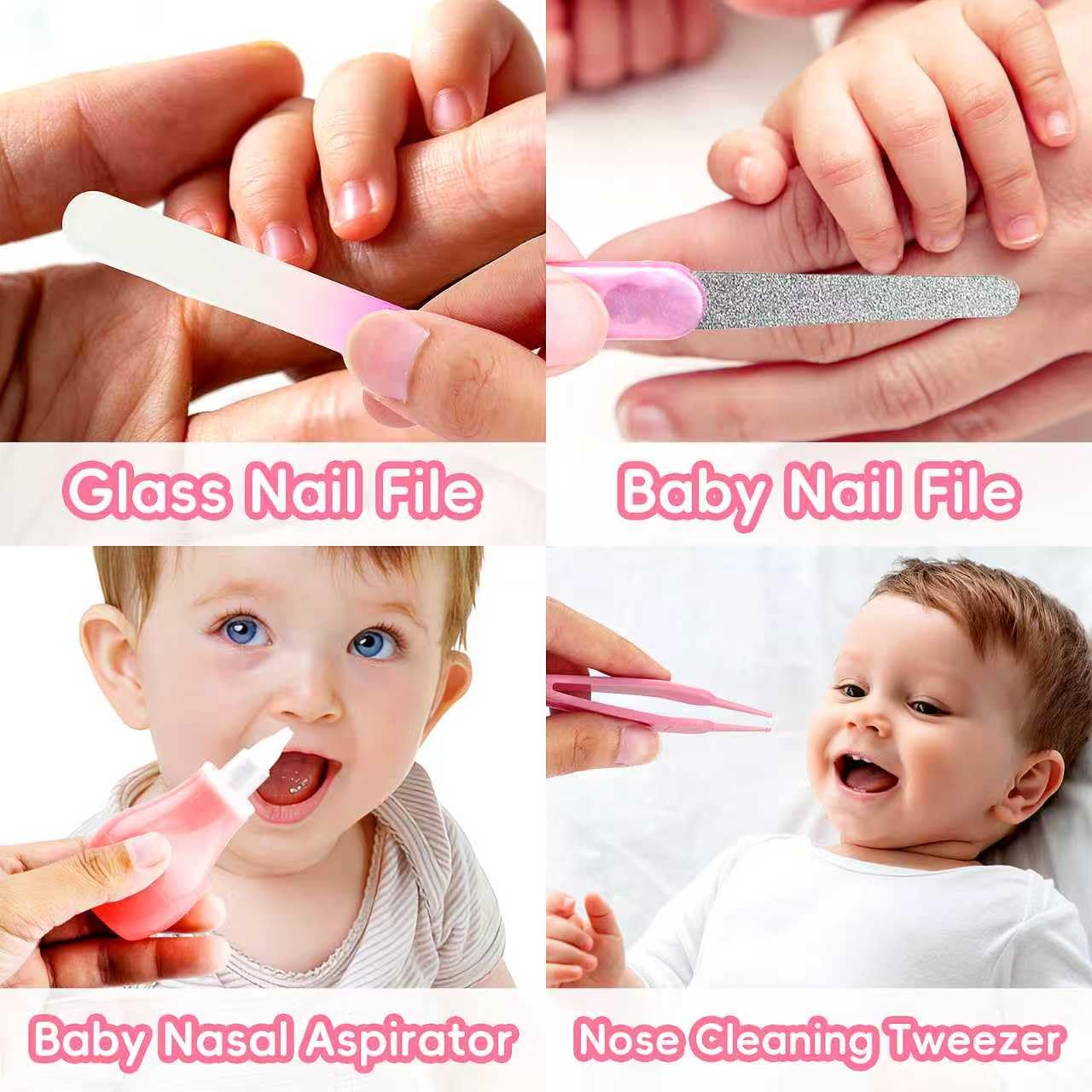 Aspirador nasal WXA para bebé, limpieza suave y fácil.