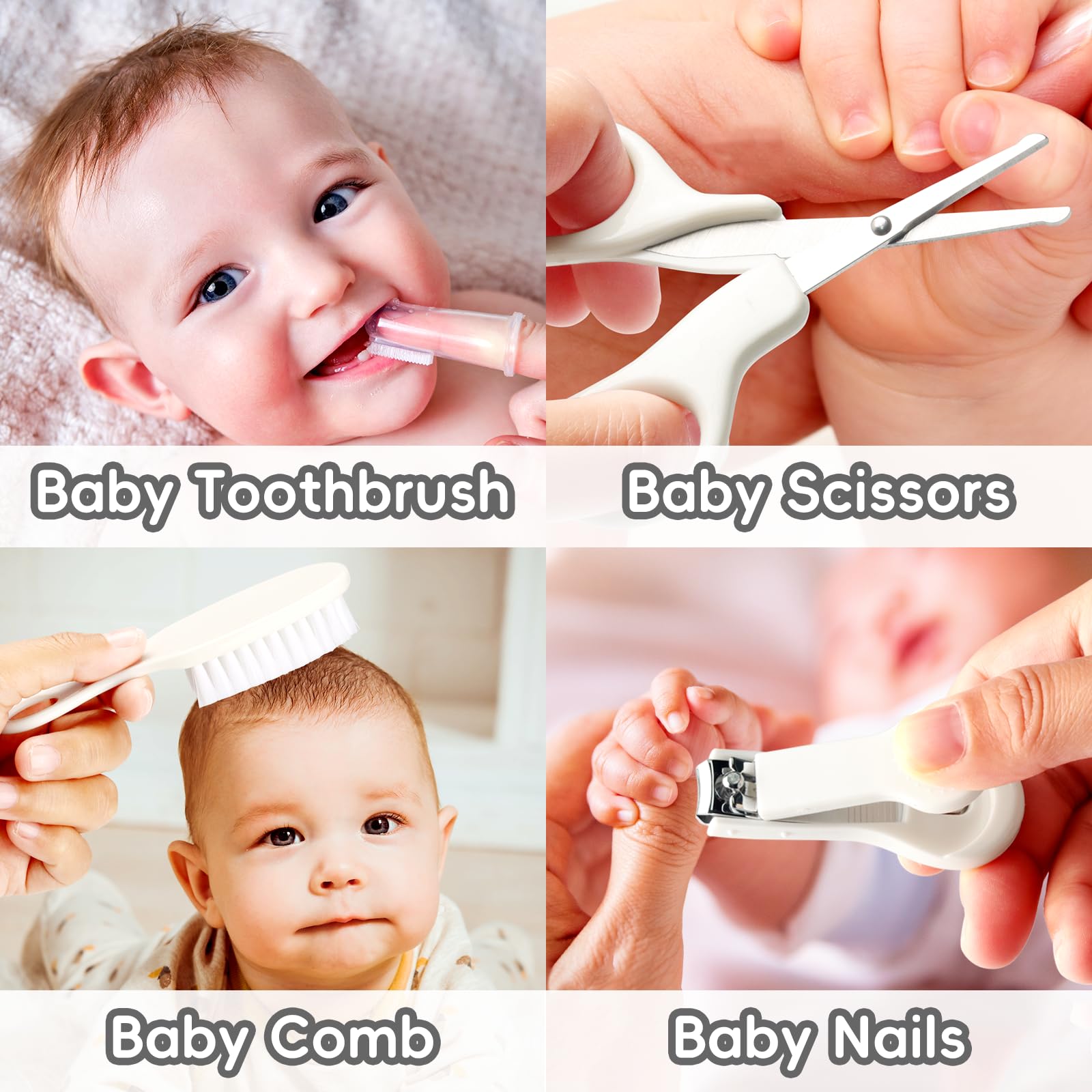 WXA Compact EVA bag keeps baby grooming tools travel-ready.