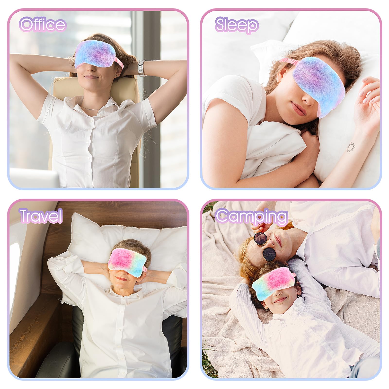 WY LIGHTING LEVEL camping and nap eye mask ideal for camping or naps