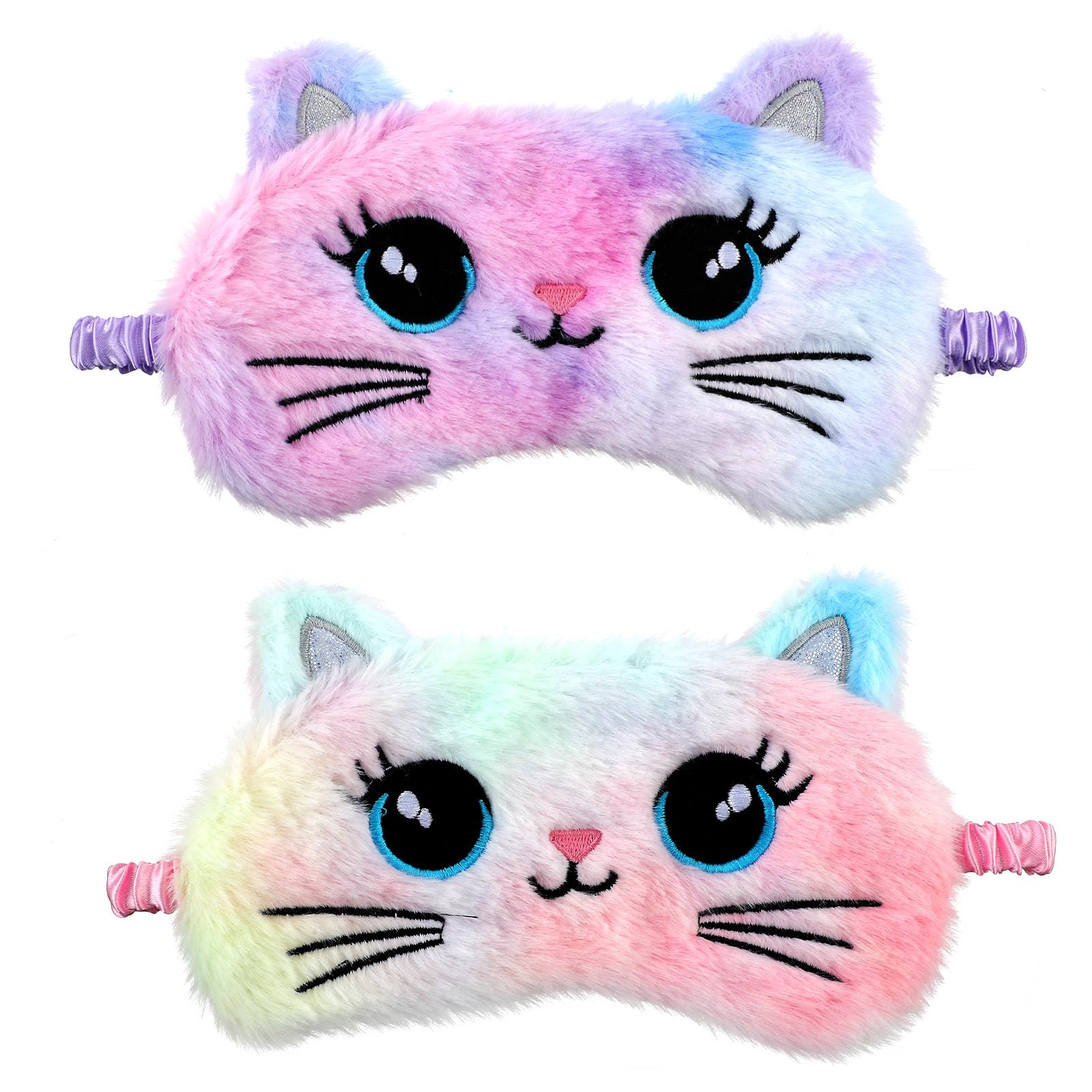 WY LIGHTING LEVEL cat-eye mask in satin for travel