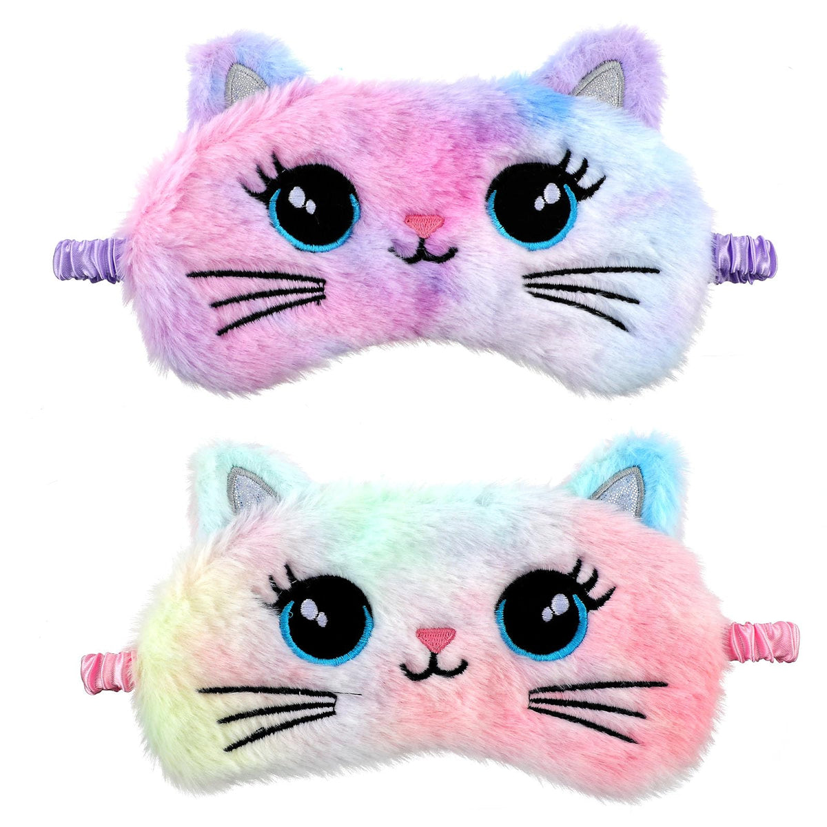 WY LIGHTING LEVEL cat-eye mask in satin for travel