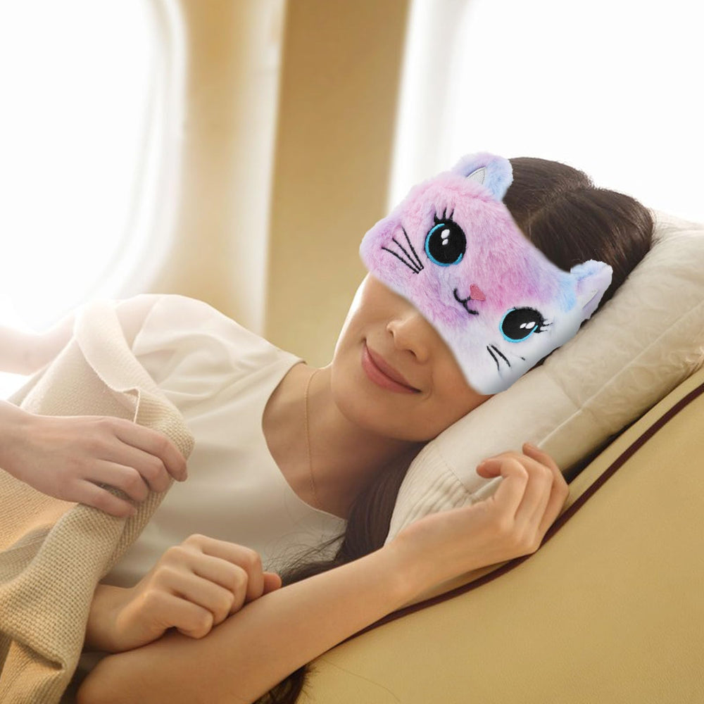 WY LIGHTING LEVEL cat-pattern eyeshade gift idea