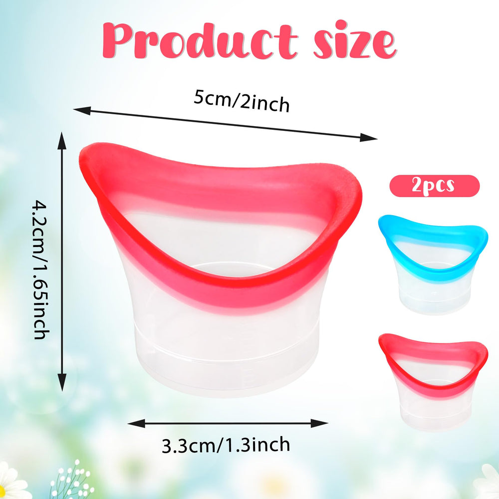 WY LIGHTING LEVEL silicone eye wash kit designed for comfortable rinsing