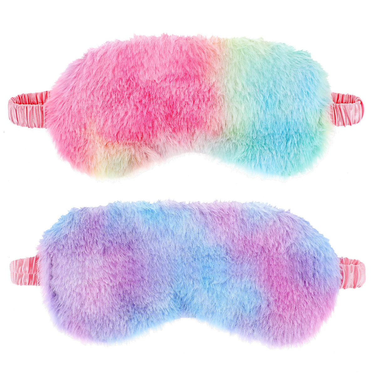 WY LIGHTING LEVEL plush eye mask 2-pack blocks light for restful nights