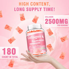 WyuuKi collagen gummies pour demonstrating easy daily dosing and convenience
